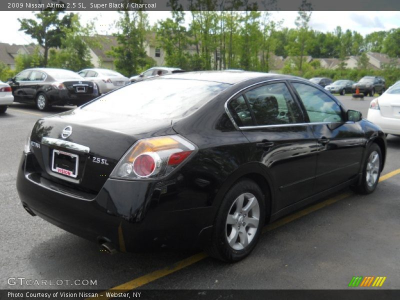 Super Black / Charcoal 2009 Nissan Altima 2.5 SL