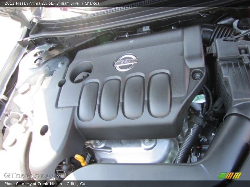 Brilliant Silver / Charcoal 2012 Nissan Altima 2.5 SL