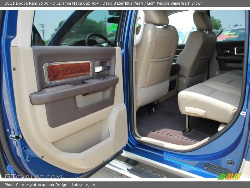  2011 Ram 2500 HD Laramie Mega Cab 4x4 Light Pebble Beige/Bark Brown Interior