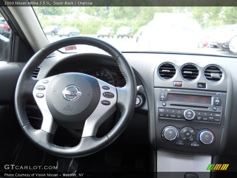 Super Black / Charcoal 2009 Nissan Altima 2.5 SL