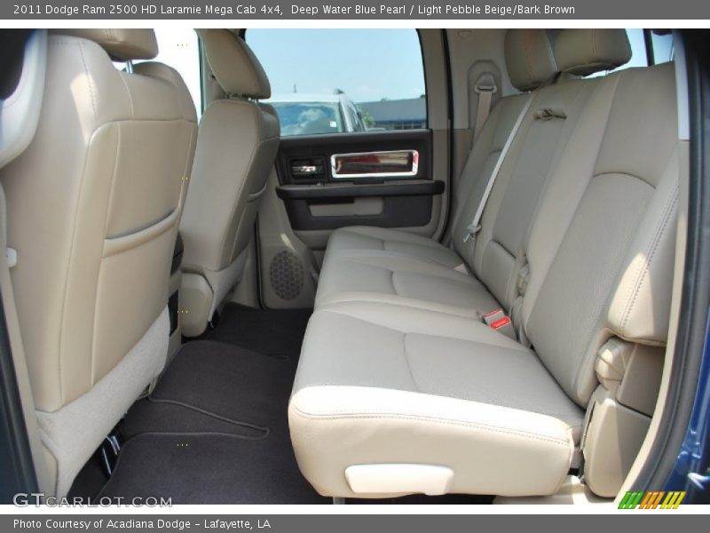  2011 Ram 2500 HD Laramie Mega Cab 4x4 Light Pebble Beige/Bark Brown Interior