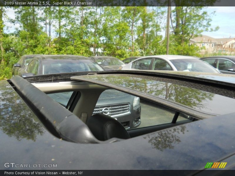 Super Black / Charcoal 2009 Nissan Altima 2.5 SL