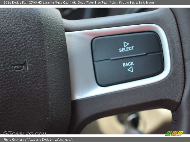 Controls of 2011 Ram 2500 HD Laramie Mega Cab 4x4