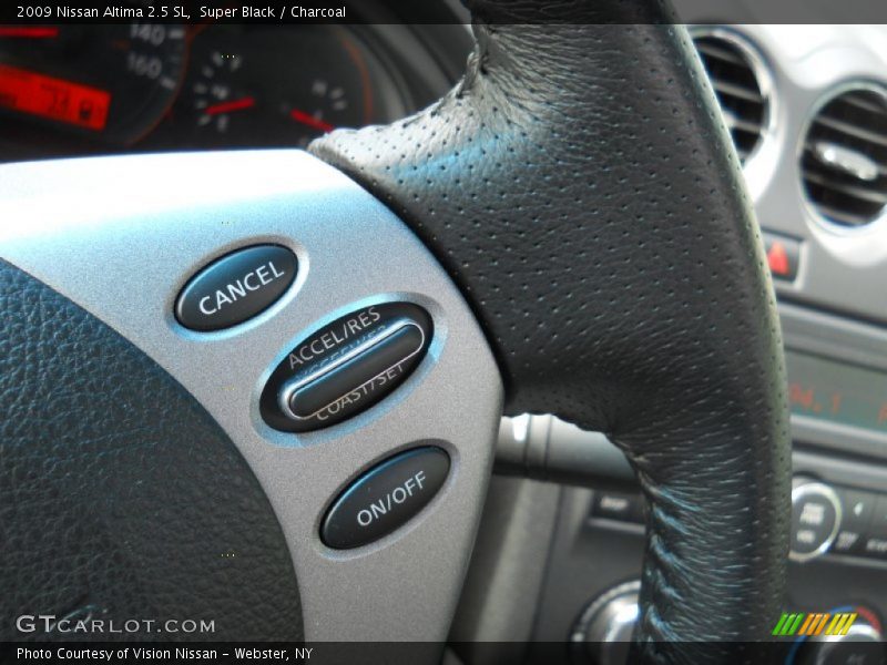 Super Black / Charcoal 2009 Nissan Altima 2.5 SL