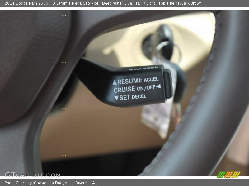 Controls of 2011 Ram 2500 HD Laramie Mega Cab 4x4
