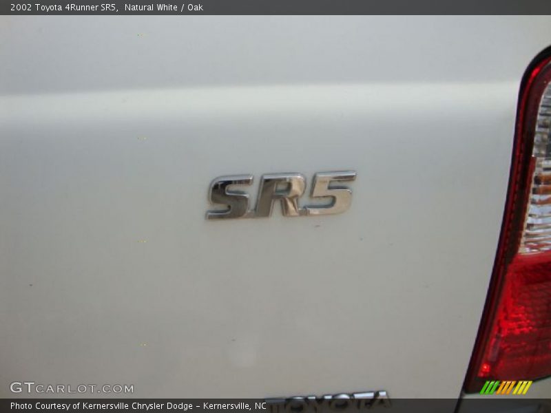 Natural White / Oak 2002 Toyota 4Runner SR5