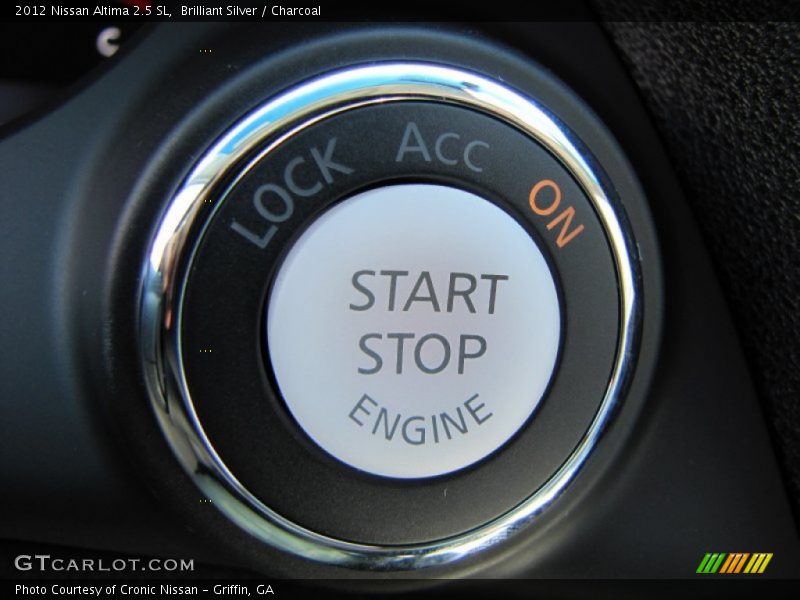 Controls of 2012 Altima 2.5 SL