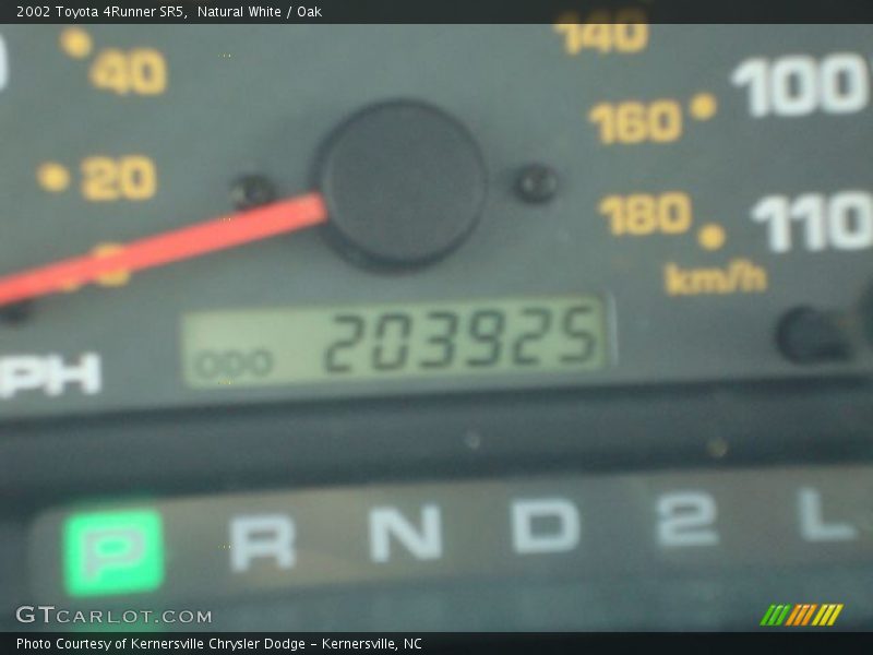 Natural White / Oak 2002 Toyota 4Runner SR5
