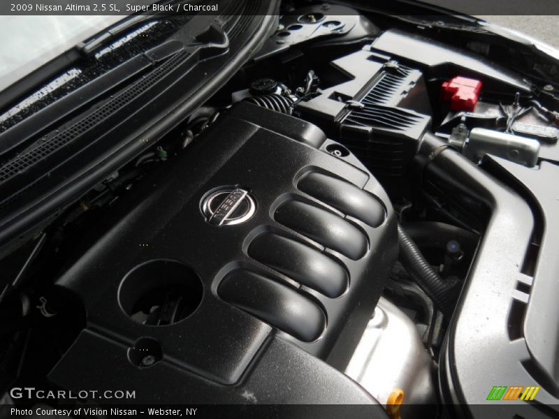 Super Black / Charcoal 2009 Nissan Altima 2.5 SL