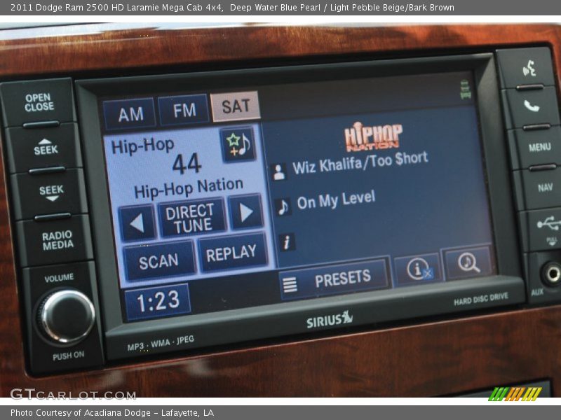 Controls of 2011 Ram 2500 HD Laramie Mega Cab 4x4