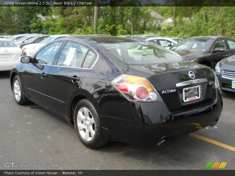 Super Black / Charcoal 2009 Nissan Altima 2.5 SL