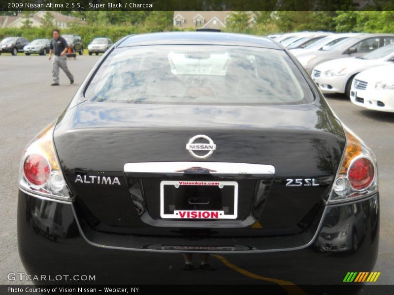 Super Black / Charcoal 2009 Nissan Altima 2.5 SL