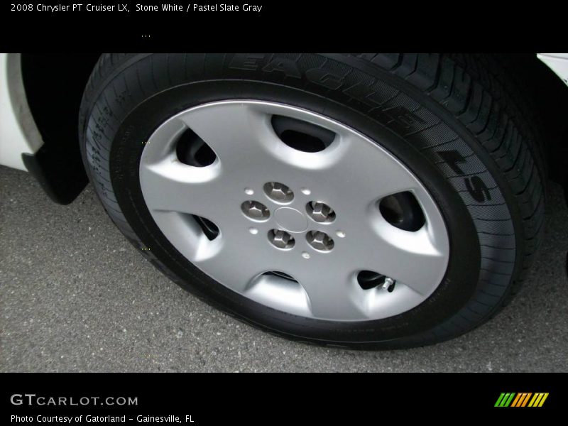 Stone White / Pastel Slate Gray 2008 Chrysler PT Cruiser LX