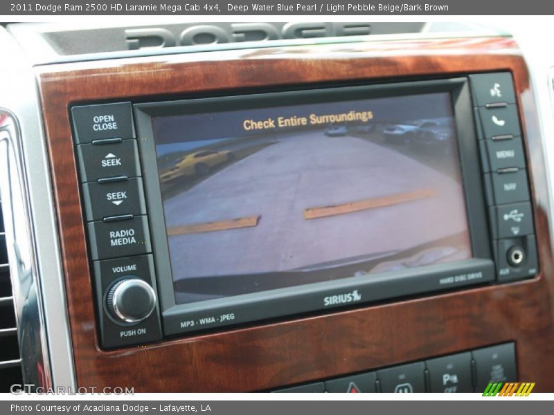 Controls of 2011 Ram 2500 HD Laramie Mega Cab 4x4
