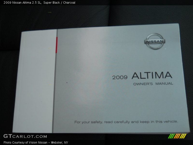 Super Black / Charcoal 2009 Nissan Altima 2.5 SL