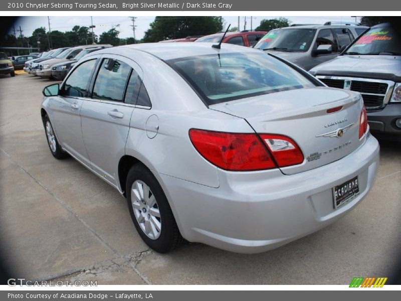 Bright Silver Metallic / Dark Slate Gray 2010 Chrysler Sebring Touring Sedan