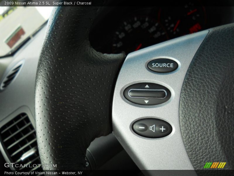 Super Black / Charcoal 2009 Nissan Altima 2.5 SL