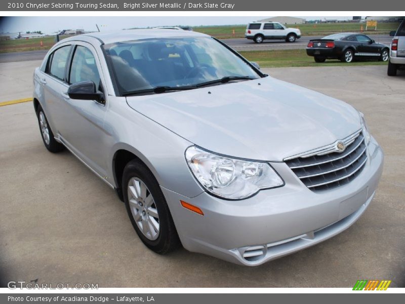 Bright Silver Metallic / Dark Slate Gray 2010 Chrysler Sebring Touring Sedan