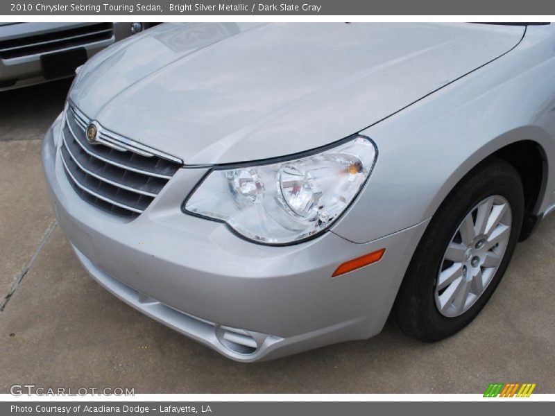 Bright Silver Metallic / Dark Slate Gray 2010 Chrysler Sebring Touring Sedan