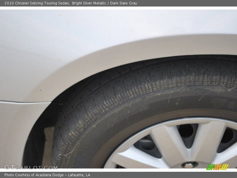 Bright Silver Metallic / Dark Slate Gray 2010 Chrysler Sebring Touring Sedan