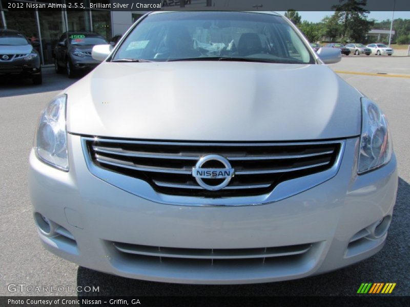 Brilliant Silver / Charcoal 2012 Nissan Altima 2.5 S