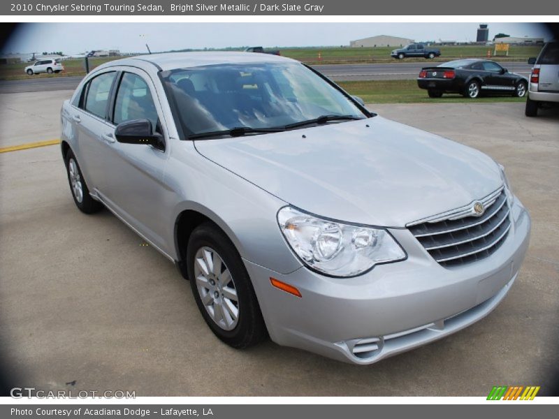 Bright Silver Metallic / Dark Slate Gray 2010 Chrysler Sebring Touring Sedan