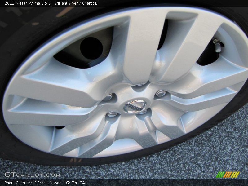 Brilliant Silver / Charcoal 2012 Nissan Altima 2.5 S