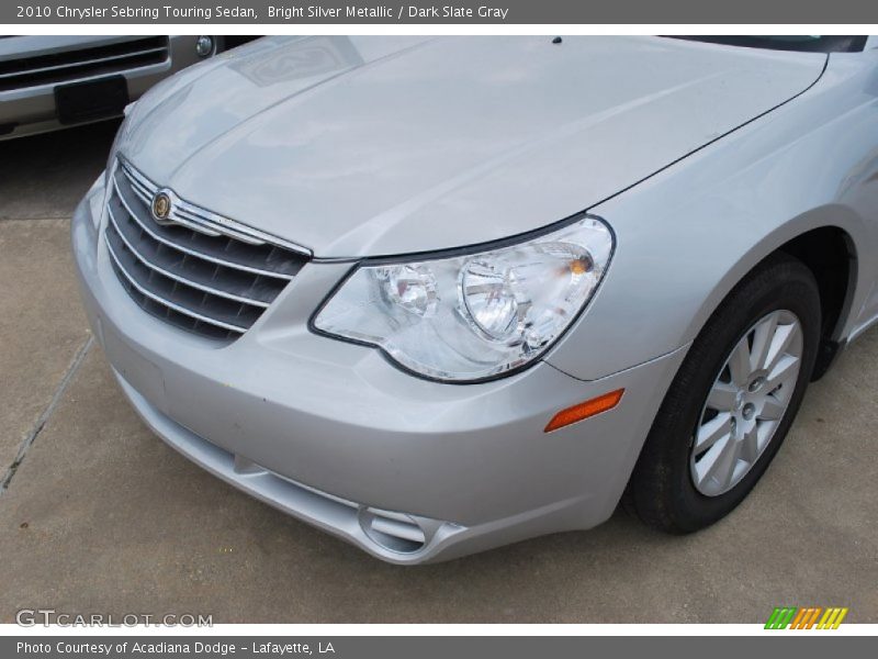Bright Silver Metallic / Dark Slate Gray 2010 Chrysler Sebring Touring Sedan