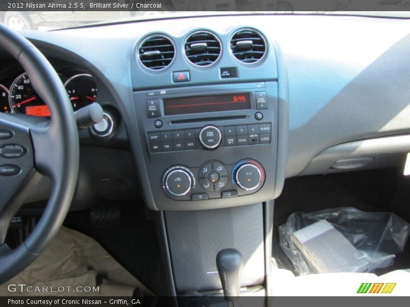 Brilliant Silver / Charcoal 2012 Nissan Altima 2.5 S