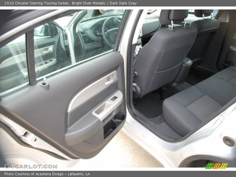 Bright Silver Metallic / Dark Slate Gray 2010 Chrysler Sebring Touring Sedan