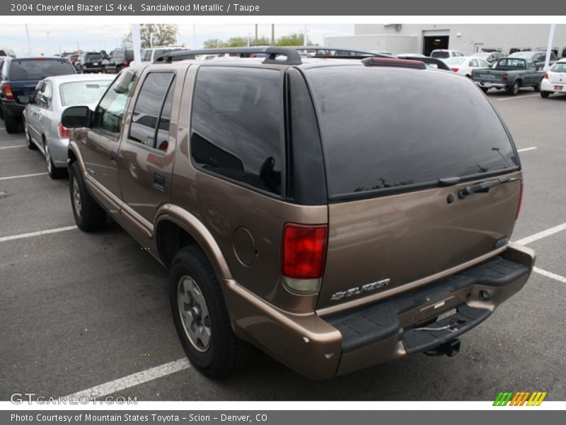 Sandalwood Metallic / Taupe 2004 Chevrolet Blazer LS 4x4