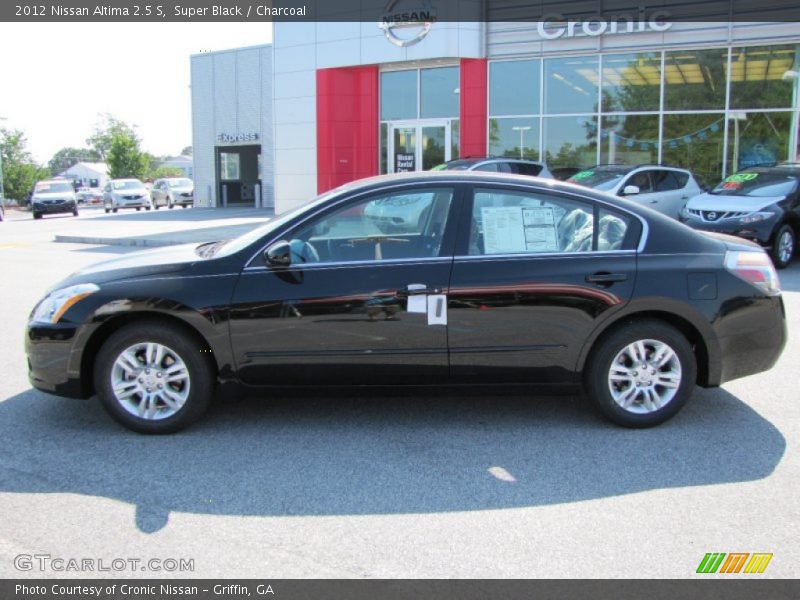 Super Black / Charcoal 2012 Nissan Altima 2.5 S