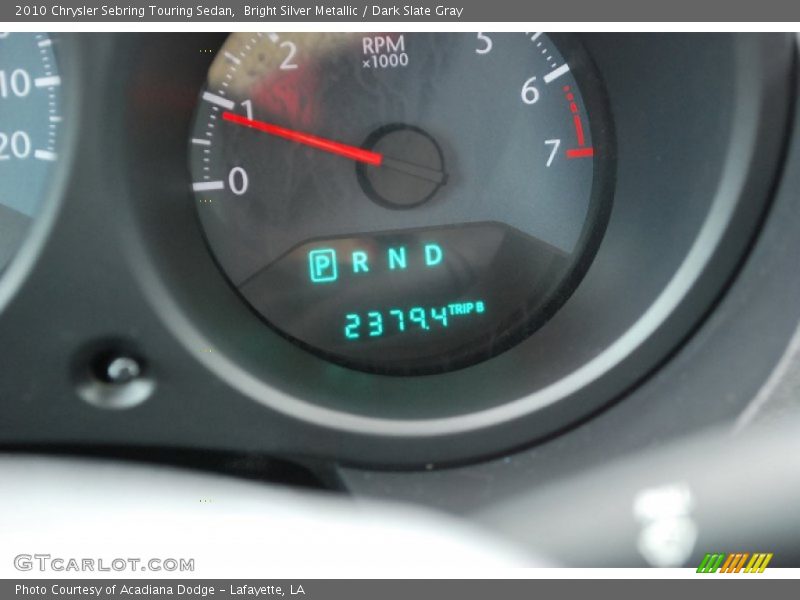 Bright Silver Metallic / Dark Slate Gray 2010 Chrysler Sebring Touring Sedan