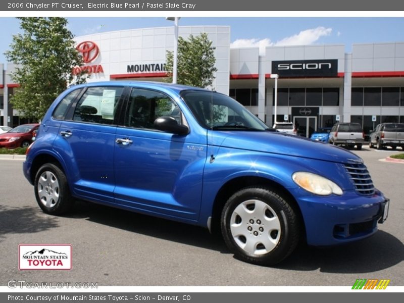 Electric Blue Pearl / Pastel Slate Gray 2006 Chrysler PT Cruiser