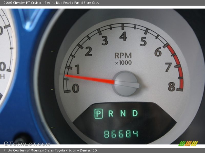 Electric Blue Pearl / Pastel Slate Gray 2006 Chrysler PT Cruiser