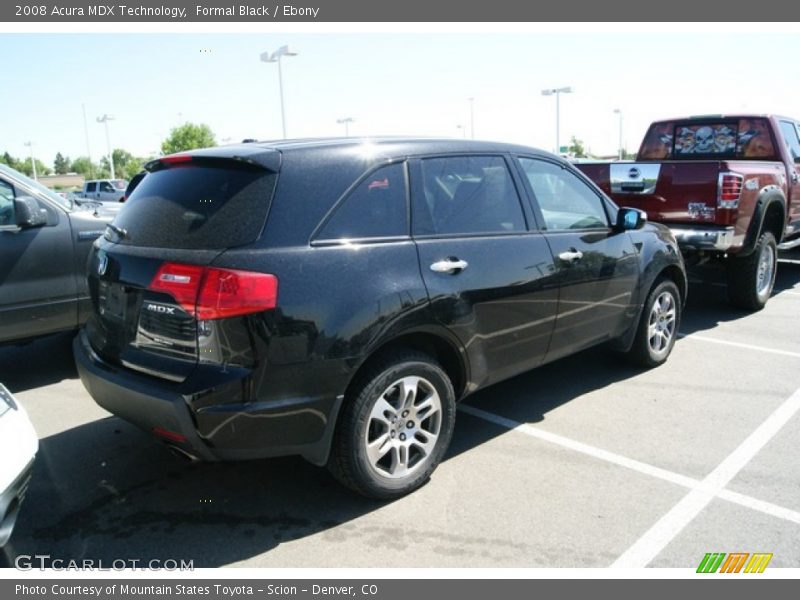 Formal Black / Ebony 2008 Acura MDX Technology