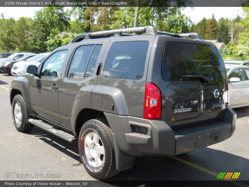 Night Armor Dark Gray / Steel/Graphite 2008 Nissan Xterra S 4x4