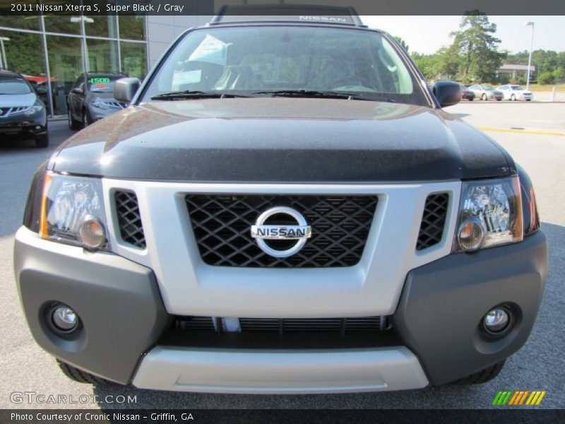 Super Black / Gray 2011 Nissan Xterra S