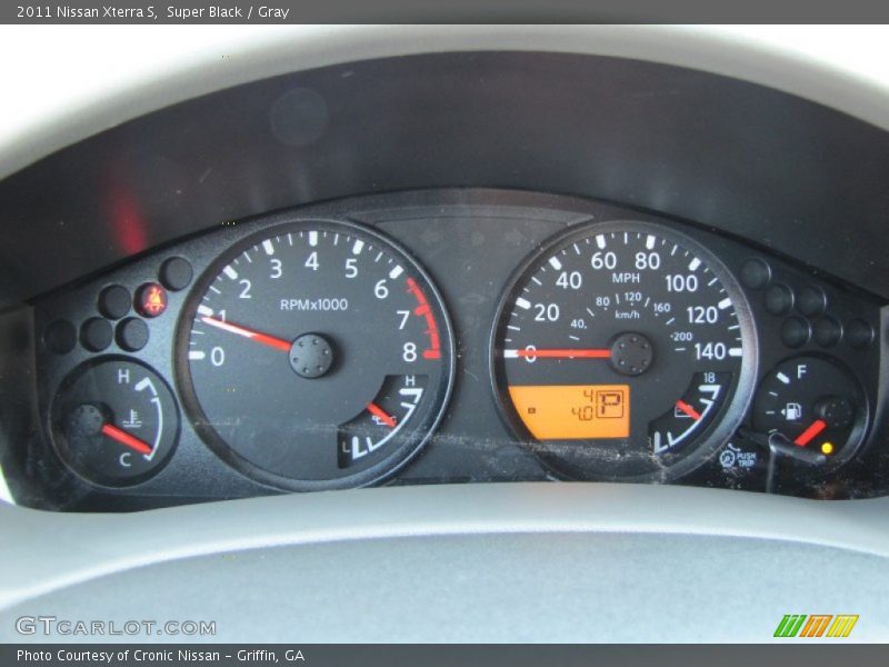  2011 Xterra S S Gauges