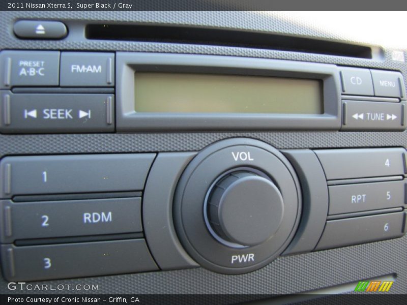 Super Black / Gray 2011 Nissan Xterra S