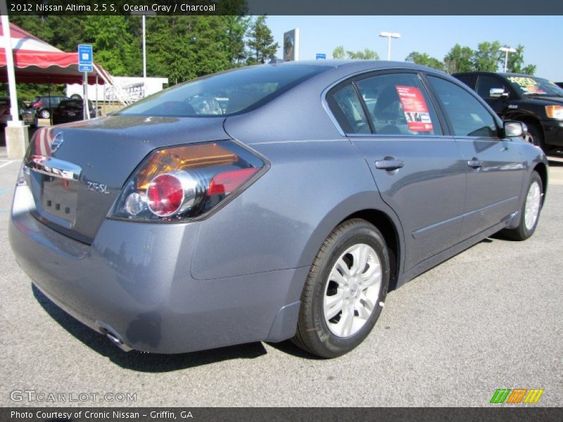 Ocean Gray / Charcoal 2012 Nissan Altima 2.5 S