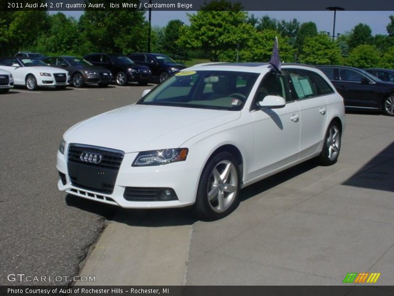 Front 3/4 View of 2011 A4 2.0T quattro Avant