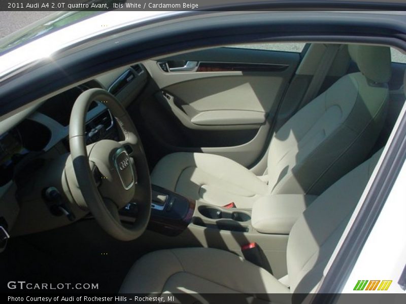 Ibis White / Cardamom Beige 2011 Audi A4 2.0T quattro Avant