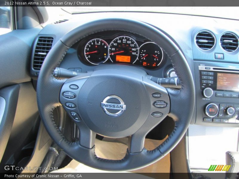 Ocean Gray / Charcoal 2012 Nissan Altima 2.5 S