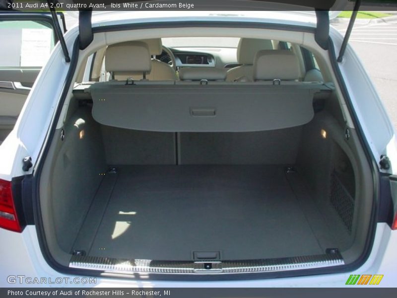  2011 A4 2.0T quattro Avant Trunk