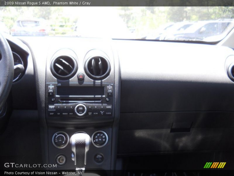 Phantom White / Gray 2009 Nissan Rogue S AWD