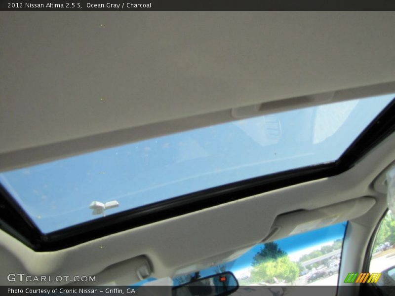 Ocean Gray / Charcoal 2012 Nissan Altima 2.5 S