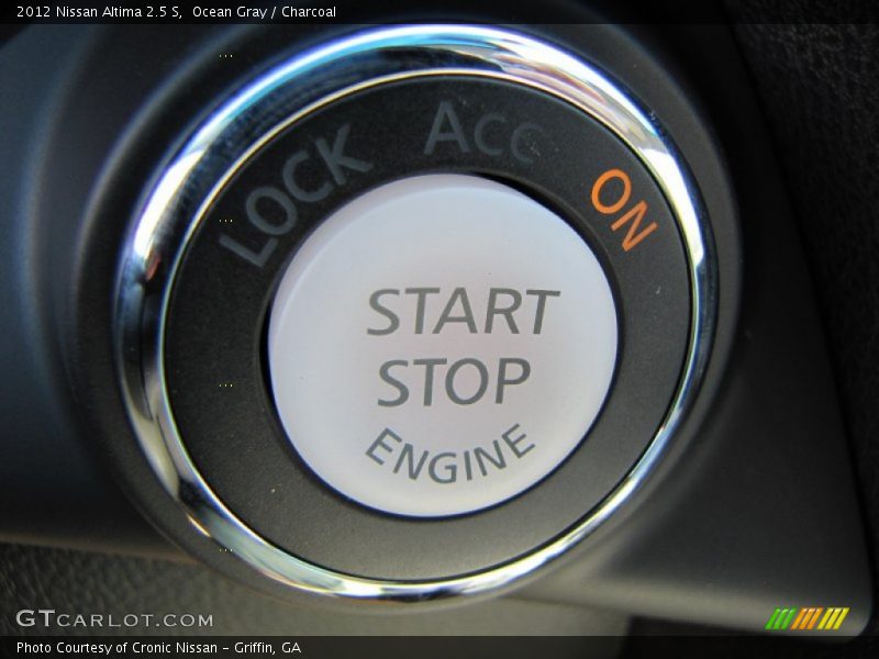 Ocean Gray / Charcoal 2012 Nissan Altima 2.5 S