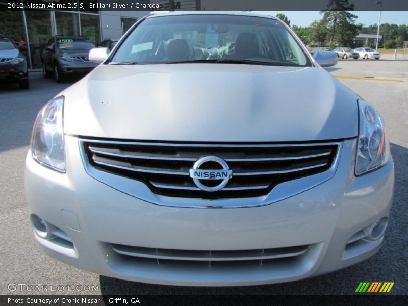 Brilliant Silver / Charcoal 2012 Nissan Altima 2.5 S