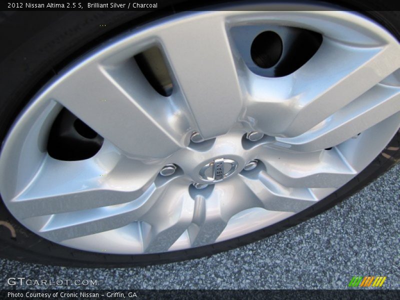 Brilliant Silver / Charcoal 2012 Nissan Altima 2.5 S